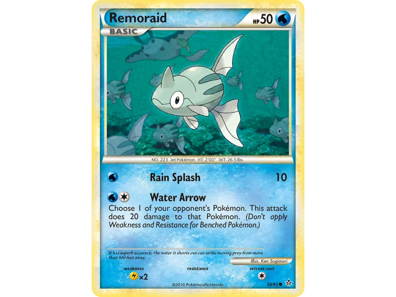 Remoraid (Reverse Holo)