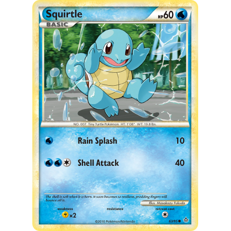 Squirtle (Reverse Holo)