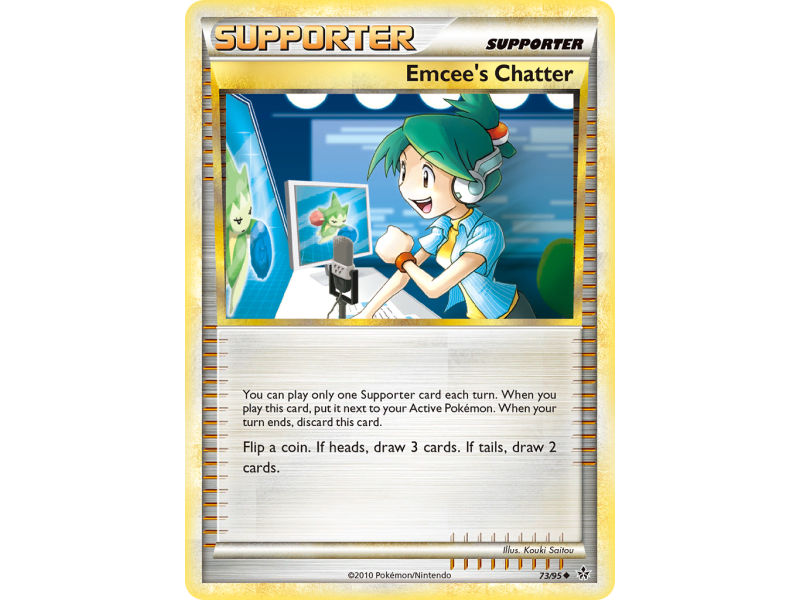 Emcee's Chatter (Reverse Holo)