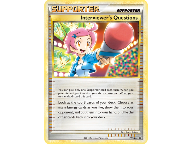 Interviewer's Questions (Reverse Holo)