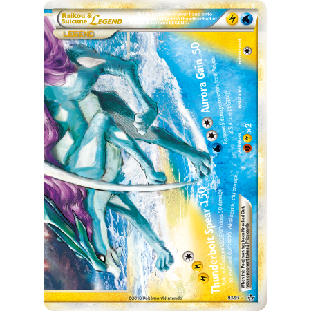 Raikou & Suicune LEGEND
