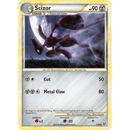 Scizor (Reverse Holo)
