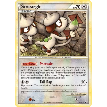 Smeargle (Reverse Holo)