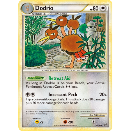 Dodrio (Reverse Holo)