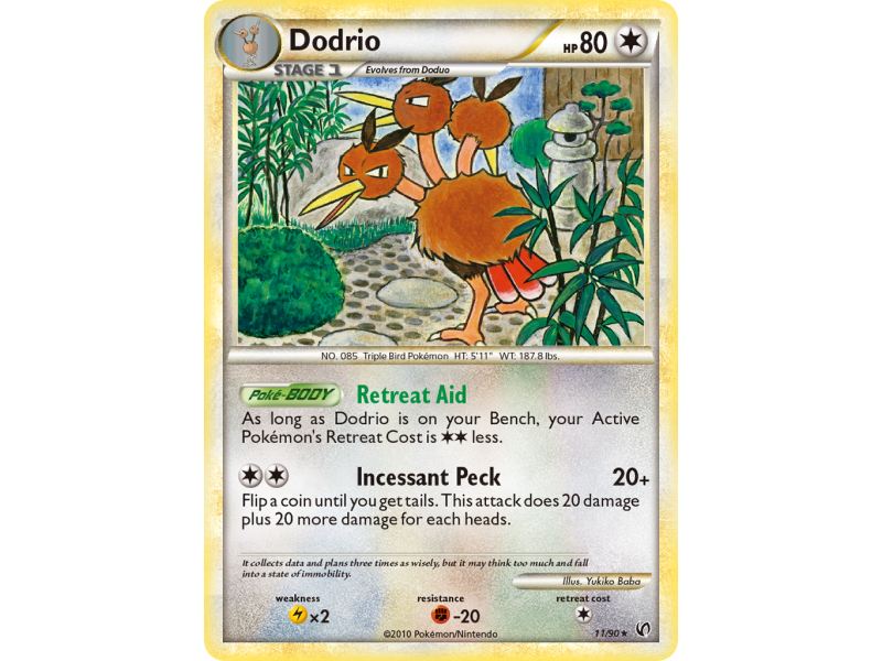 Dodrio (Reverse Holo)