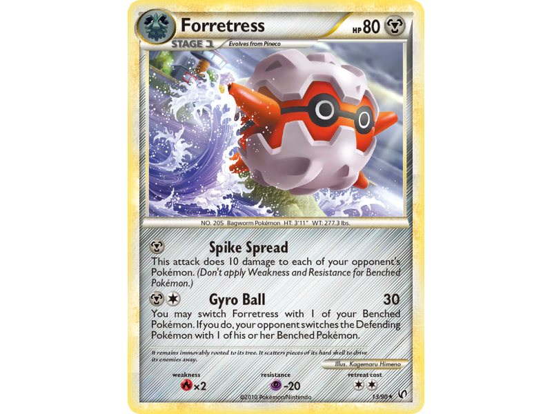 Forretress (Reverse Holo)