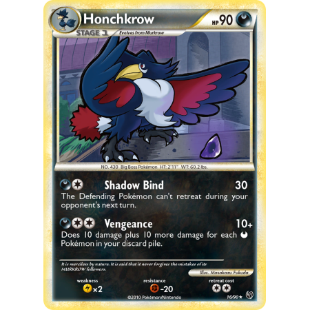 Honchkrow (Reverse Holo)