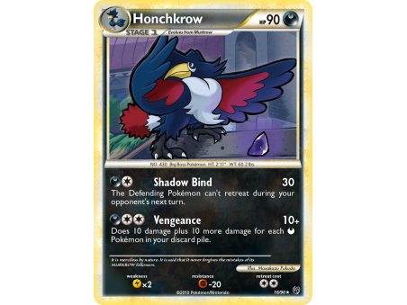 Honchkrow (Reverse Holo)