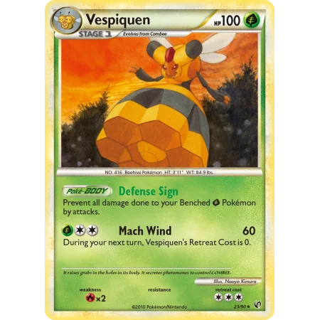 Vespiquen (Reverse Holo)