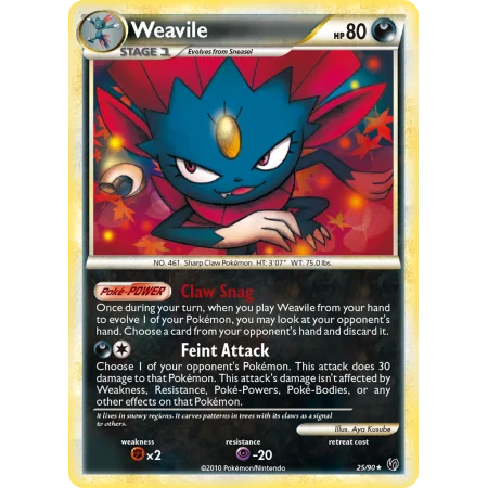 Weavile (Reverse Holo)