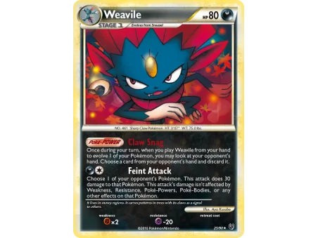 Weavile (Reverse Holo)