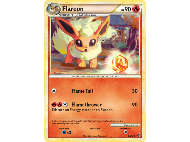 Flareon (Reverse Holo)