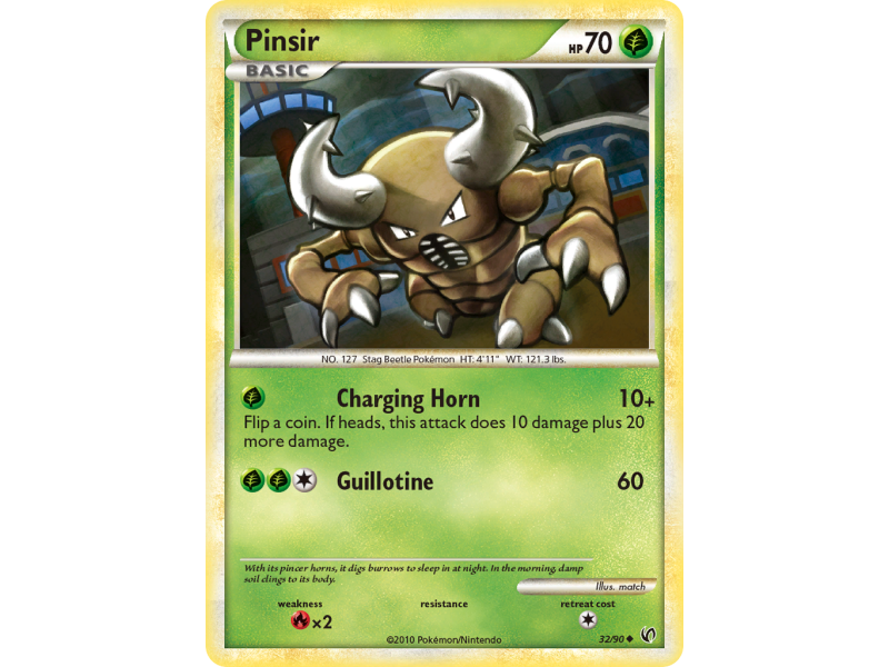 Pinsir (Reverse Holo)