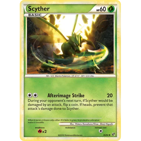 Scyther (Reverse Holo)