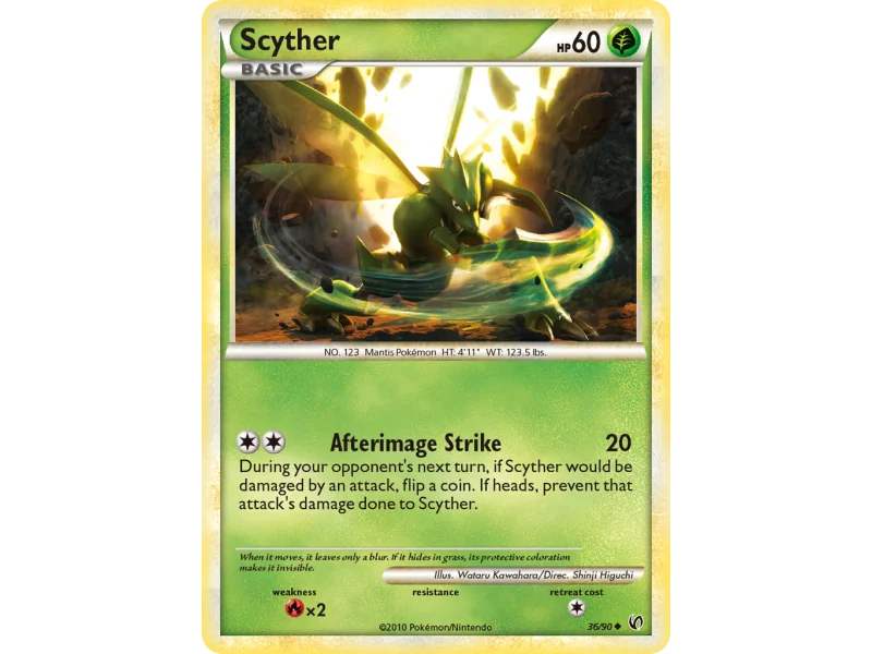 Scyther (Reverse Holo)