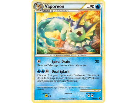 Vaporeon (Reverse Holo)