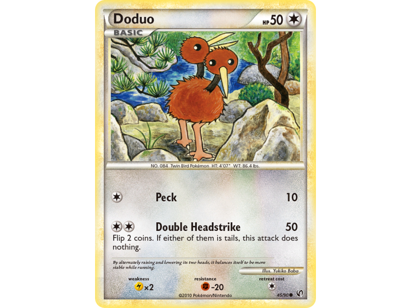 Doduo (Reverse Holo)