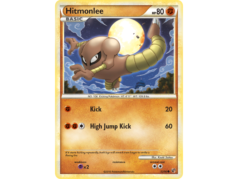 Hitmonlee (Reverse Holo)
