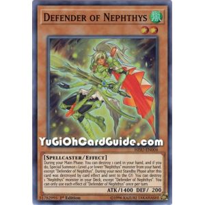 Defender of Nephthys (Super Rare)