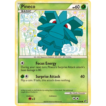 Pineco (Reverse Holo)