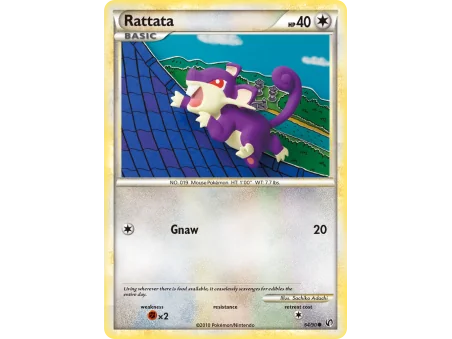 Rattata (Reverse Holo)