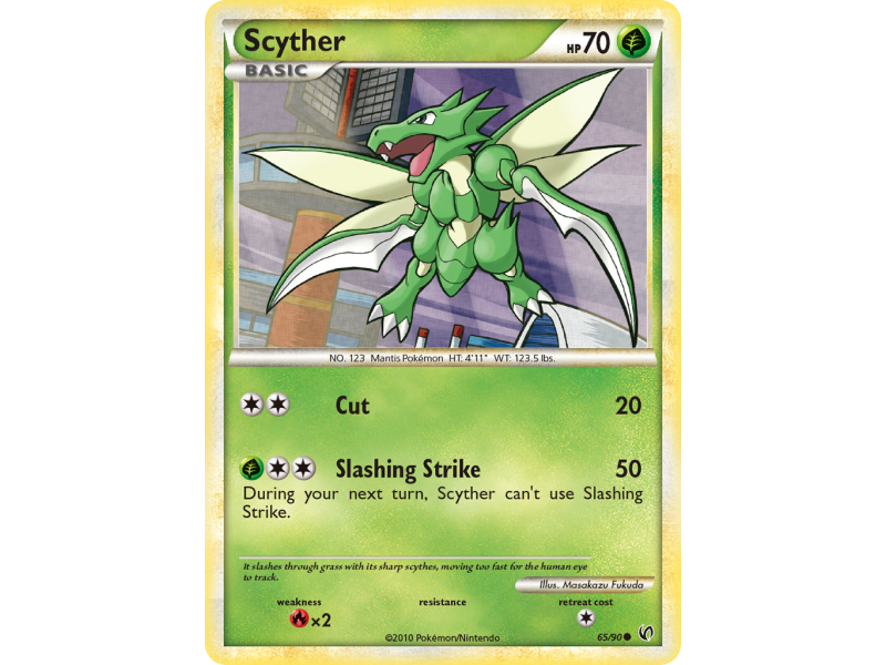 Scyther (Reverse Holo)