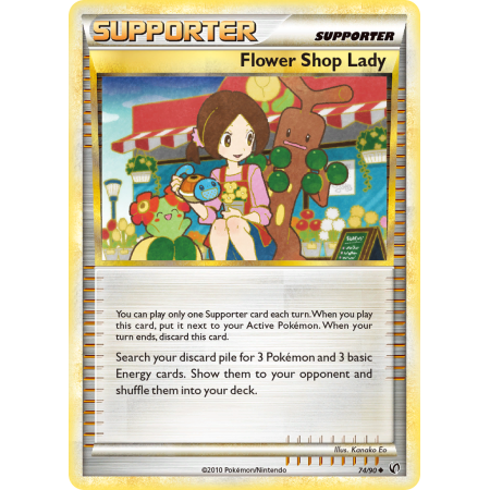 Flower Shop Lady (Reverse Holo)