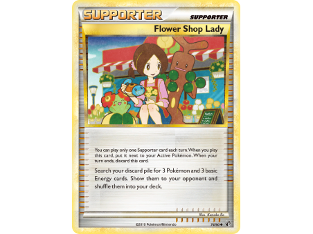 Flower Shop Lady (Reverse Holo)