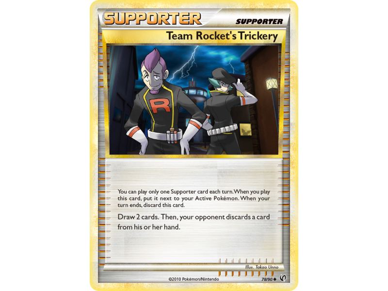 Team Rocket's Trickery (Reverse Holo)