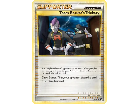 Team Rocket's Trickery (Reverse Holo)