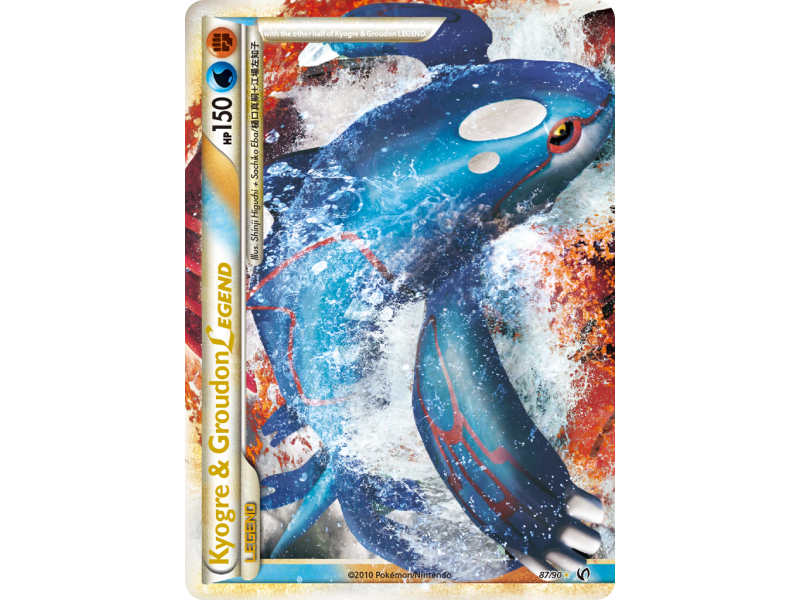 Kyogre & Groudon LEGEND
