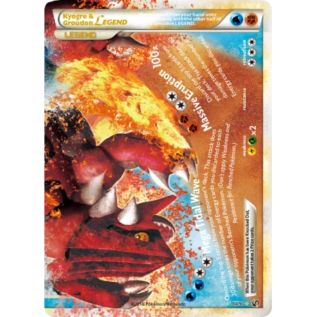 Kyogre & Groudon LEGEND