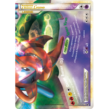 Rayquaza & Deoxys LEGEND