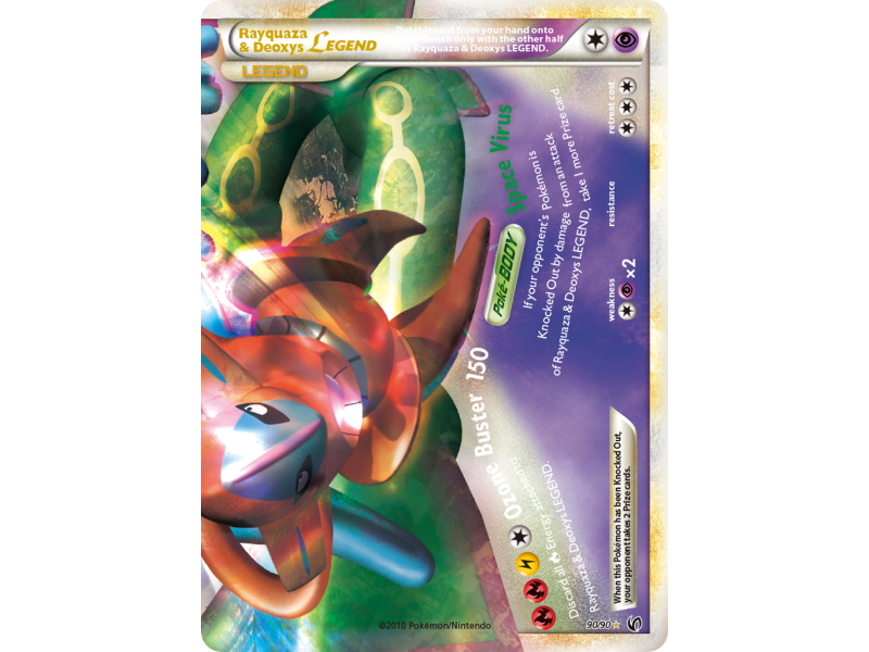 Rayquaza & Deoxys LEGEND