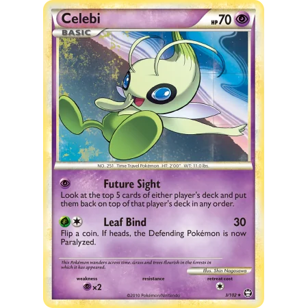 Celebi (Reverse Holo)