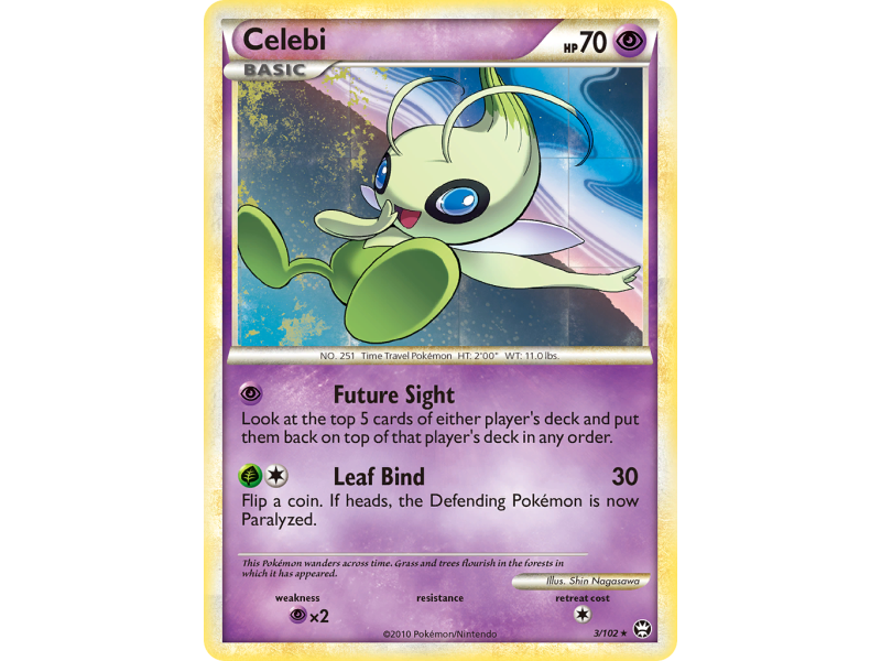 Celebi (Reverse Holo)