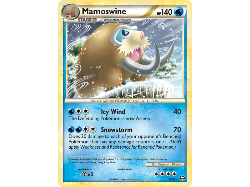 Mamoswine (Reverse Holo)