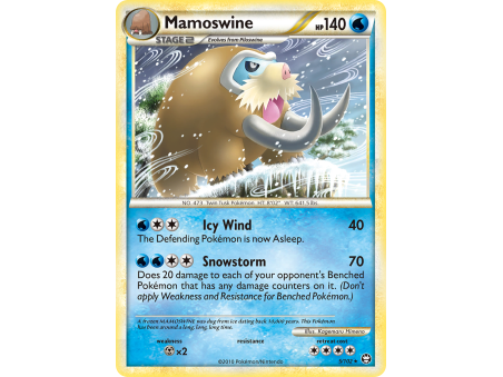 Mamoswine (Reverse Holo)