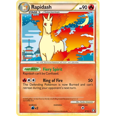 Rapidash (Reverse Holo)