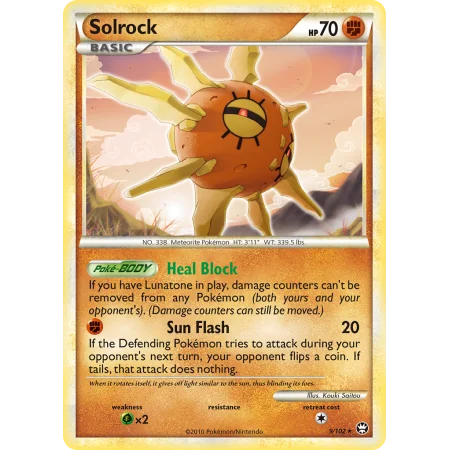 Solrock (Reverse Holo)