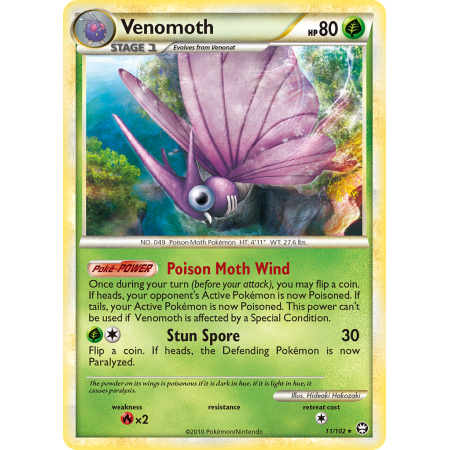 Venomoth (Reverse Holo)