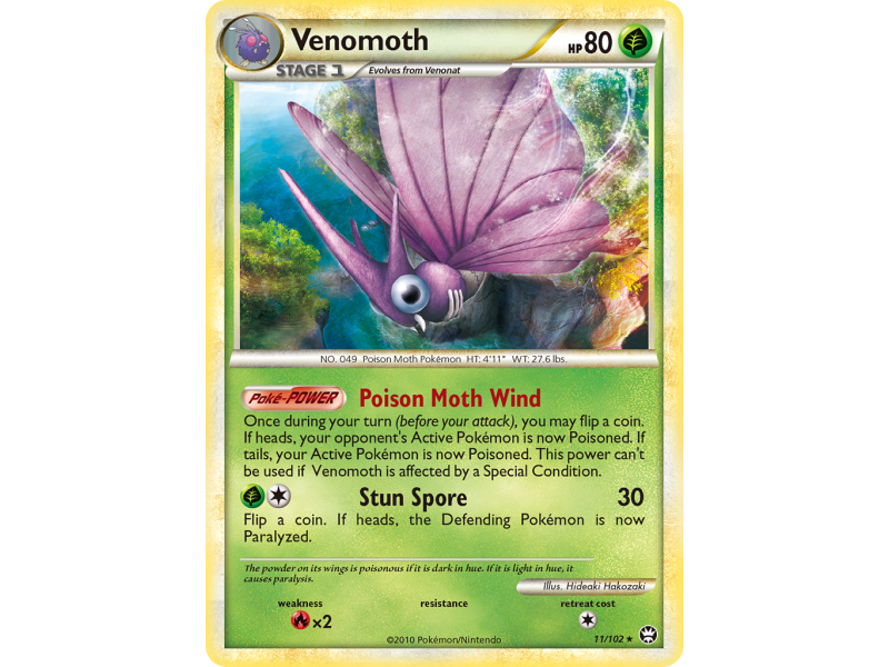 Venomoth (Reverse Holo)