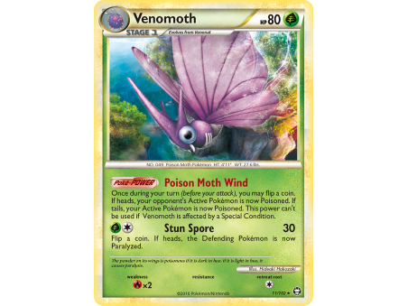 Venomoth (Reverse Holo)