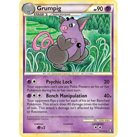 Grumpig (Reverse Holo)