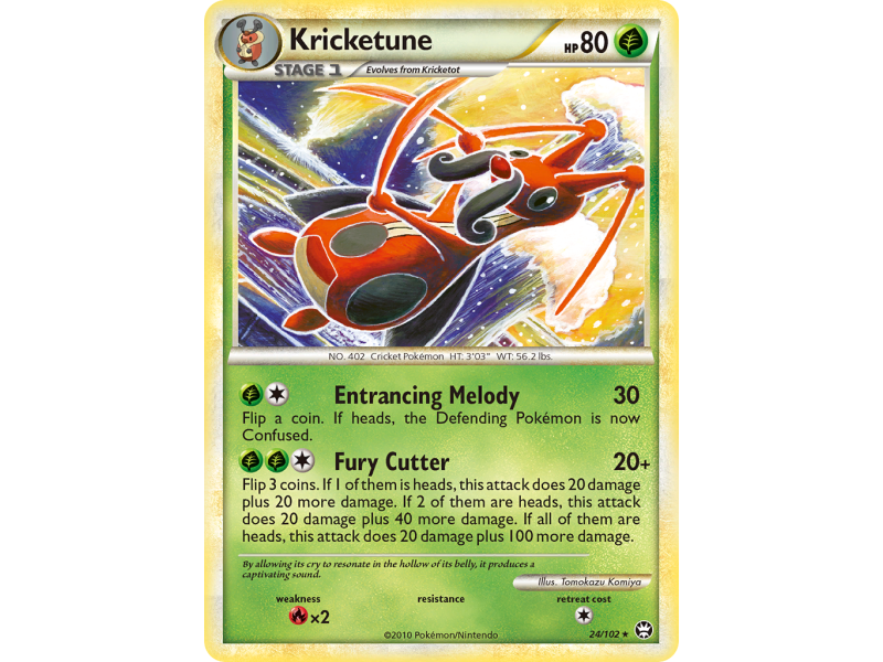Kricketune (Reverse Holo)