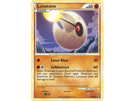 Lunatone (Reverse Holo)