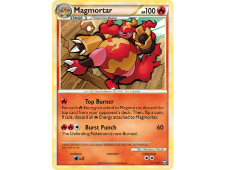 Magmortar (Reverse Holo)