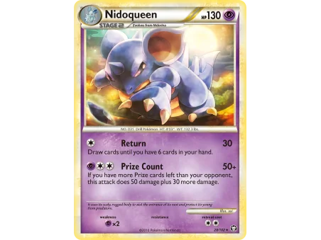 Nidoqueen (Reverse Holo)