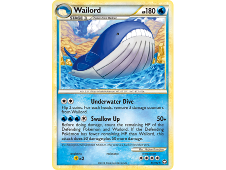 Wailord (Reverse Holo)