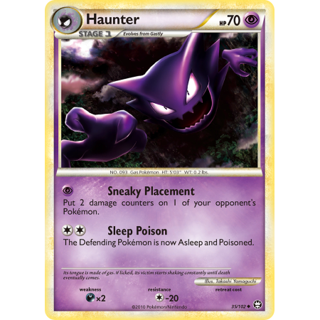 Haunter (Reverse Holo)